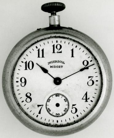 Ingersoll midget pocket hotsell watch