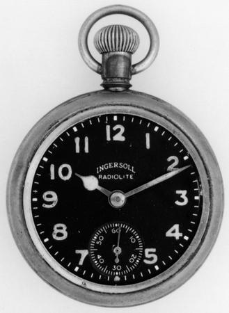 Ingersoll radiolite clearance pocket watch