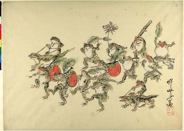 kawanabe kyosai paintings