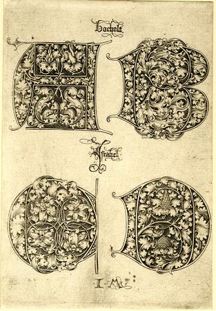 print; alphabet | British Museum