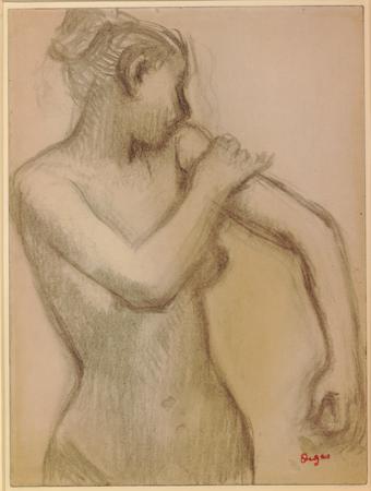 degas line drawings