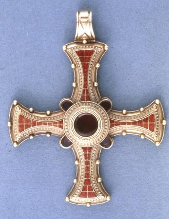 cross pendant jewellery case replica British Museum