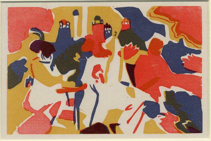 Kandinsky woodcut hotsell