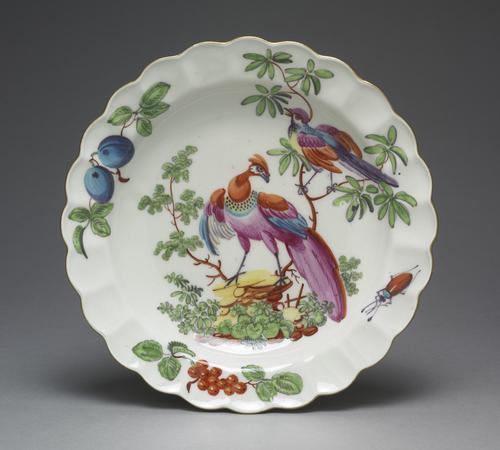 稀少　ロイヤルウースター18世紀× James Giles プレート plate | British Museum