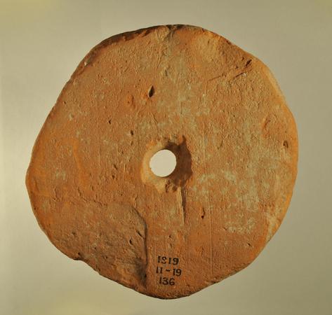 Native american spindle whorl