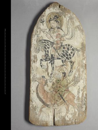 votive panel; 木板畫(Chinese) | British Museum