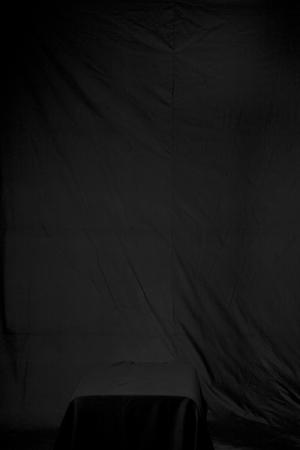 Blue velvet curtain on black background By separating the curtains from the black background you will get a beautiful presentation for home photos w Stock Photo Alamy