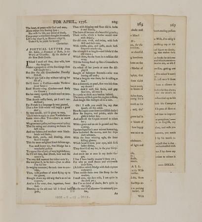 The heads, of the year 1776 by Print made by: Anonymous