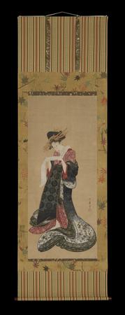 美人画掛軸（作者不詳)　Hanging Scroll Bijinga preview_2025_08_20_PO15645_JCF